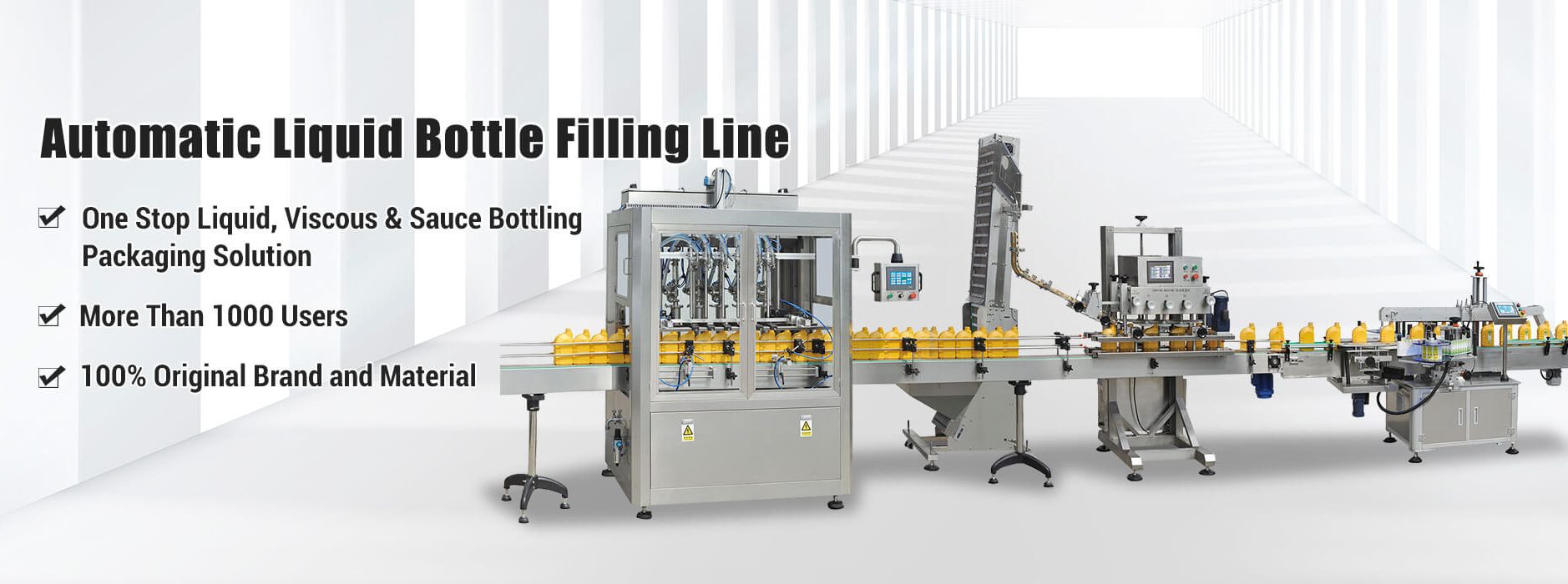 Flaskepåfyldningslinie